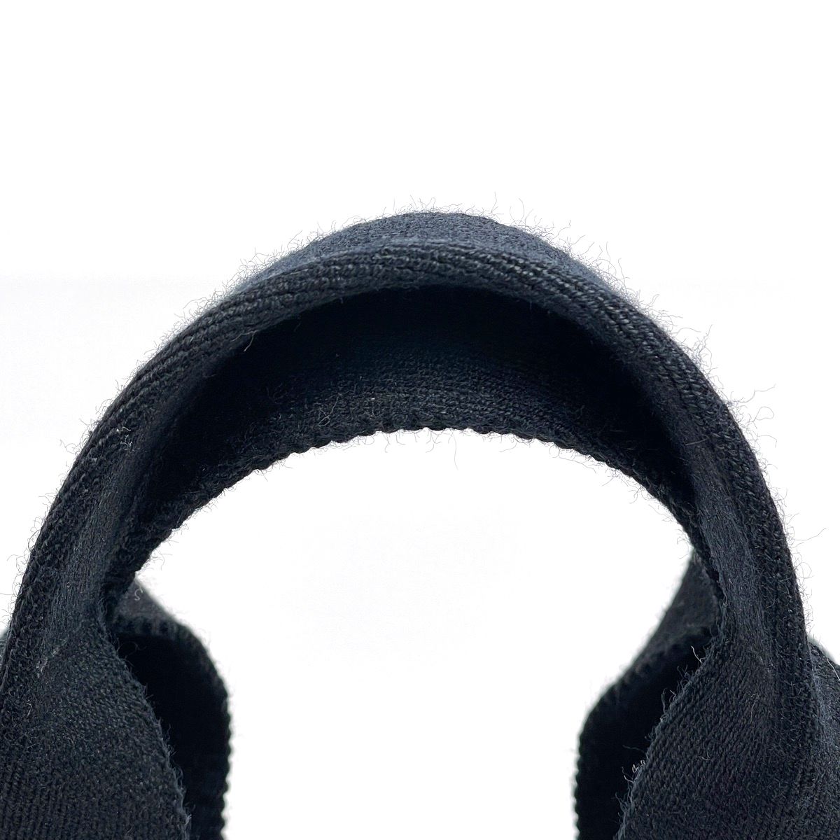 Hermes Valparaiso PM Handbag Tote Toilet Blanc Black — view 6