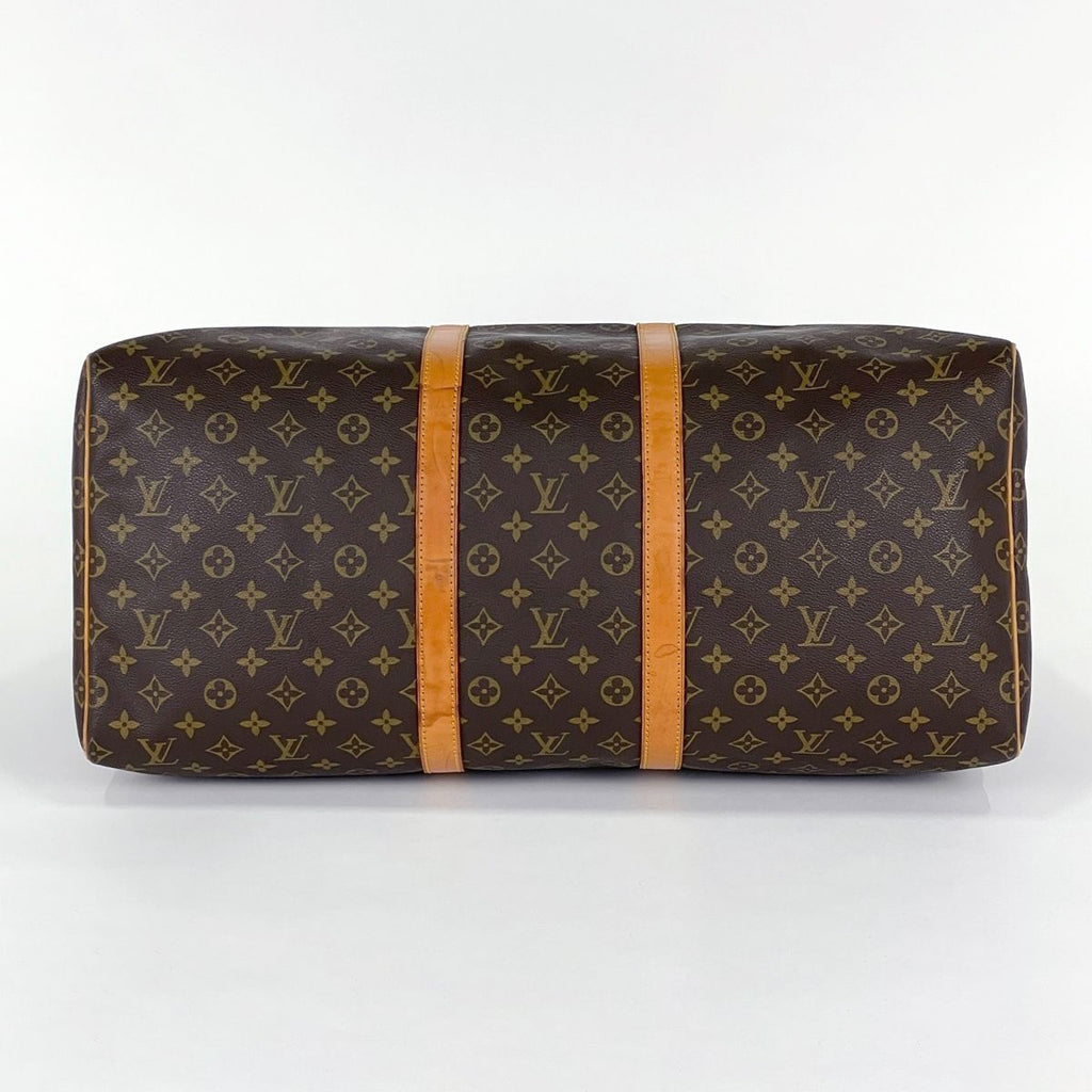 Louis Vuitton Keepall 55 Boston Bag Monogram Brown — view 2