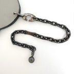 Hermes Elephant Motif Bag Charm Animal Key Holder Leather 925 Sterling Silver — view 3