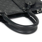 Louis Vuitton Sac Plat Horizontal Zip Business Bag Monogram Eclipse Noir — view 6