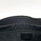 Gucci GG Pattern Shoulder Bag Canvas Black — view 8