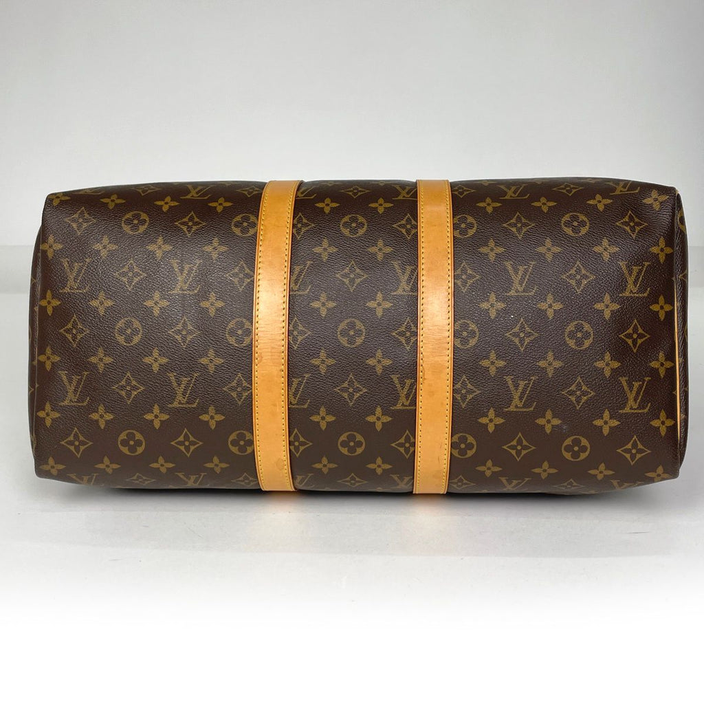Louis Vuitton Keepall 45 Boston Bag Monogram Brown — view 2