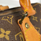 Louis Vuitton Speedy 35 Handbag Monogram Brown — view 4
