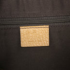 Gucci GG Pattern Shoulder Bag Abbey Leather Beige — view 7