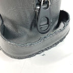 Bottega Veneta Second Bag Intrecciato Leather Dark Gray — view 7