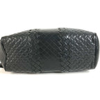 Bottega Veneta Second Bag Intrecciato Leather Dark Gray — view 3