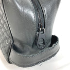 Bottega Veneta Second Bag Intrecciato Leather Dark Gray — view 6