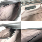 Bottega Veneta Second Bag Intrecciato Leather Dark Gray — view 9
