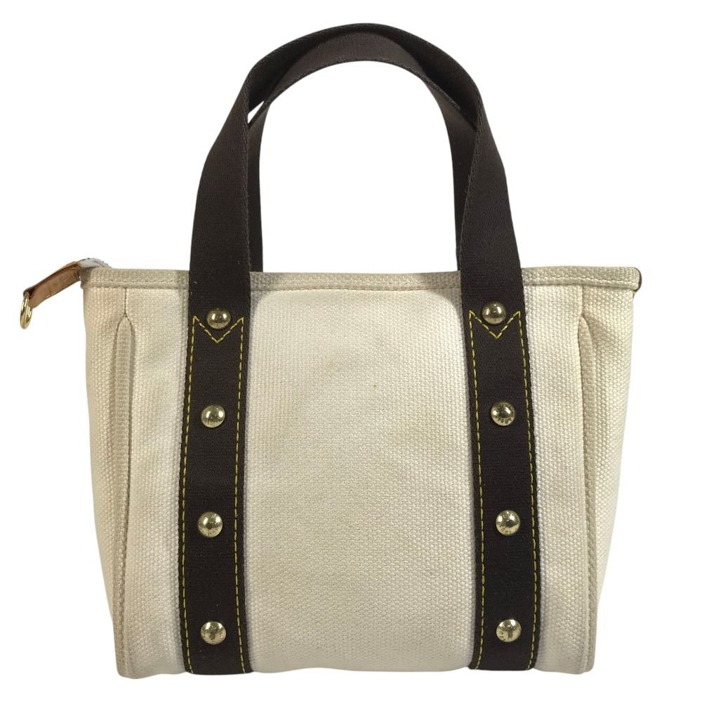 Louis Vuitton Handbag Cabas PM Canvas White — view 2