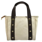 Louis Vuitton Handbag Cabas PM Canvas White — view 2