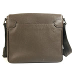 Louis Vuitton Shoulder Bag Milo Taiga Leather Brown — view 2