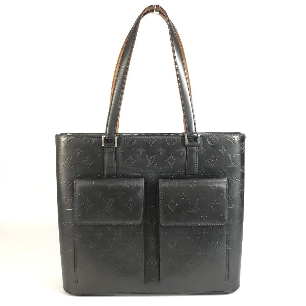 Louis Vuitton Shoulder Bag Wilwood Monogram Matte Leather Navy