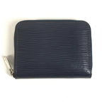 Louis Vuitton Coin Case Zippy Purse Epi Leather Andigo Blue