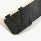 Louis Vuitton Belt Ceinture LV Initial Epi Leather Noir Black — view 2