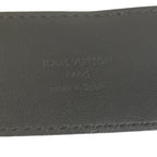 Louis Vuitton Belt Ceinture LV Initial Epi Leather Noir Black — view 5