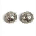 Hermes Earrings Zodiac Metal Silver