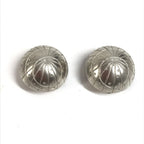 Hermes Earrings Zodiac Metal Silver