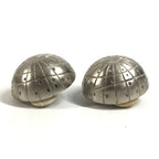Hermes Earrings Zodiac Metal Silver — view 8