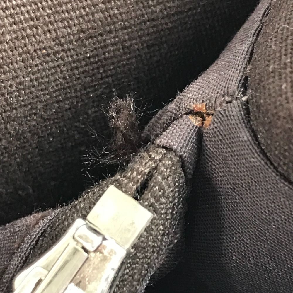 Hermes Business Bag Buenaventura MM Leather Canvas Brown — view 3