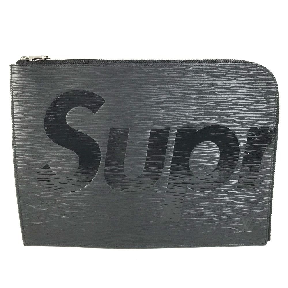 Louis Vuitton Clutch Pochette Jour GM Epi Leather Noir Black