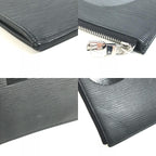 Louis Vuitton Clutch Pochette Jour GM Epi Leather Noir Black — view 7