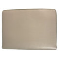 Fendi Clutch PC Case Computer Leather Gray Brown