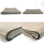 Fendi Clutch PC Case Computer Leather Gray Brown — view 8
