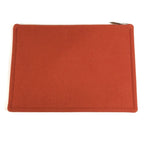 Hermes Pouch Flat Natte GM Wool Tomet Orange — view 2