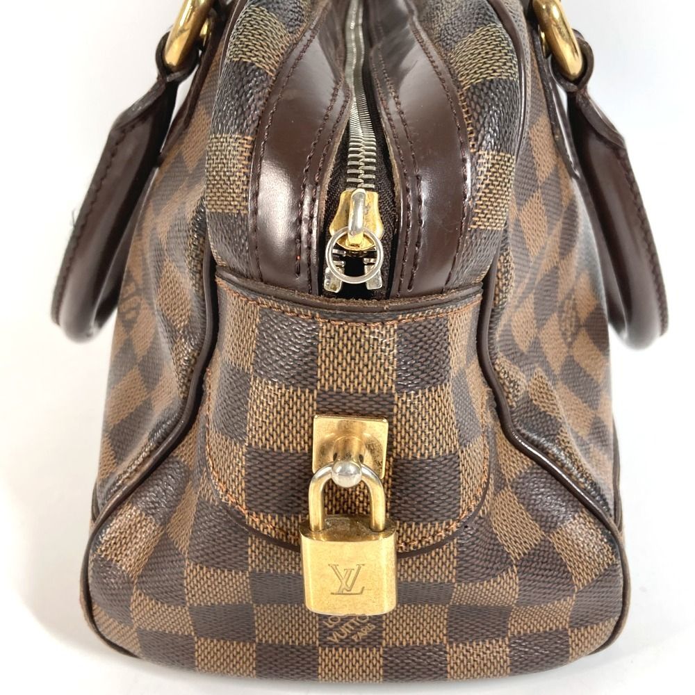 Louis Vuitton Handbag Duomo Damier Canvas Ebene Brown — view 3