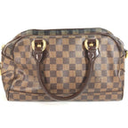 Louis Vuitton Handbag Duomo Damier Canvas Ebene Brown — view 2