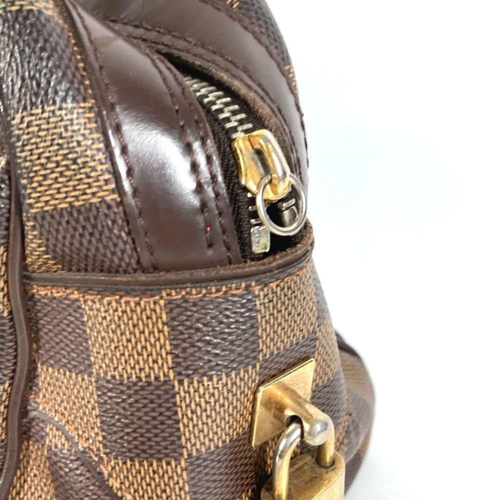 Louis Vuitton Handbag Duomo Damier Canvas Ebene Brown — view 7
