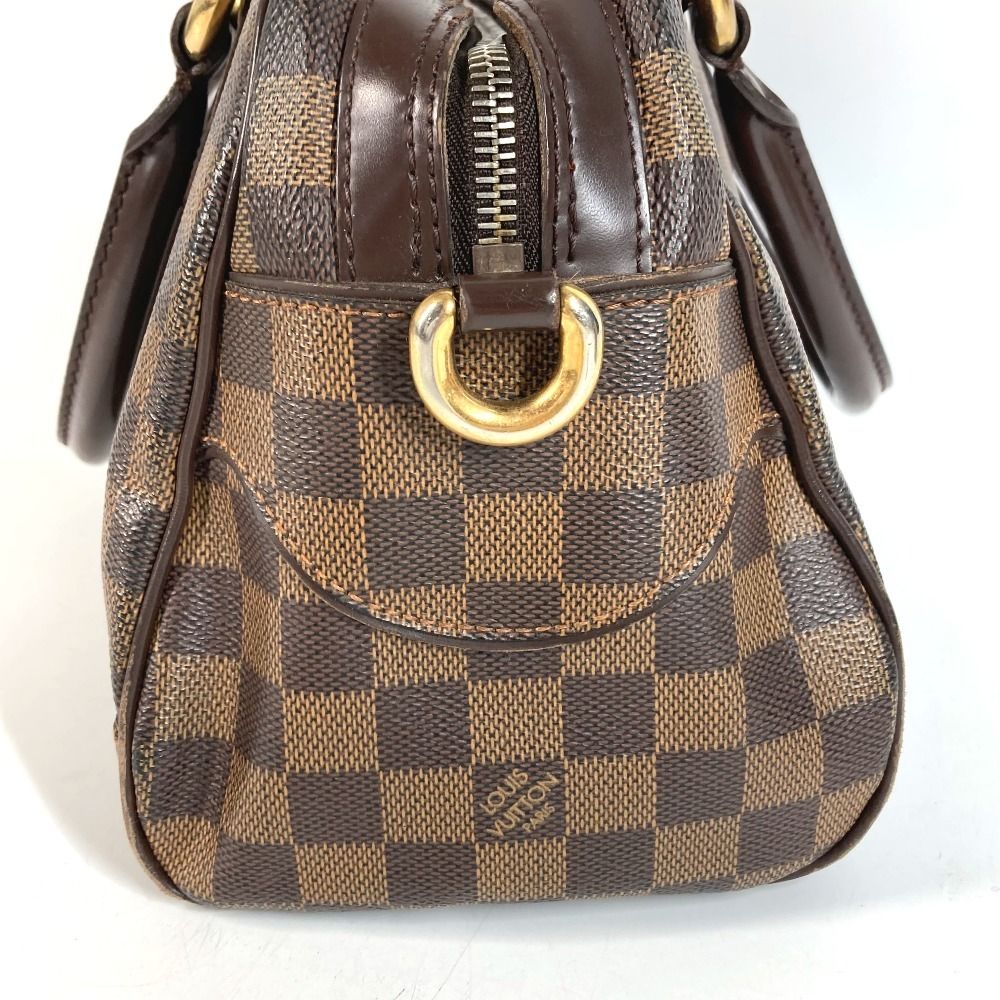 Louis Vuitton Handbag Duomo Damier Canvas Ebene Brown — view 6