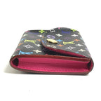 Louis Vuitton Card Case Amberop Business Holder Monogram Multi Canvas Black — view 4