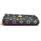 Louis Vuitton Card Case Amberop Business Holder Monogram Multi Canvas Black — view 6