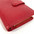 Louis Vuitton Bifold Wallet Porte-Monnaie Billets Viennois Epi Leather Rouge — view 5