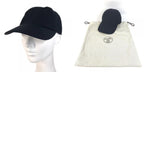 Hermes Cap Riding Cap Paddock Cotton Navy — view 9