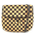 Louis Vuitton Shoulder Bag Gazelle Calf Hair Brown