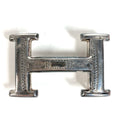 Hermes Buckle Touareg Silver Belt