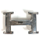 Hermes Buckle Touareg Silver Belt