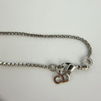 Dior D Logo Bracelet Silver Vintage — view 4