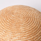 Chanel Straw Hat S Logo Patch CC Beige — view 7