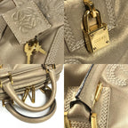 Loewe Handbag Amazona 28 Leather Gold — view 8