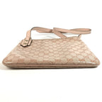 Gucci Shoulder Bag GG Logo Leather Pink — view 5