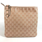 Gucci Shoulder Bag GG Logo Leather Pink — view 2