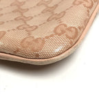 Gucci Shoulder Bag GG Logo Leather Pink — view 7