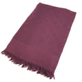 Louis Vuitton Shawl Monogram Wool Purple Scarf