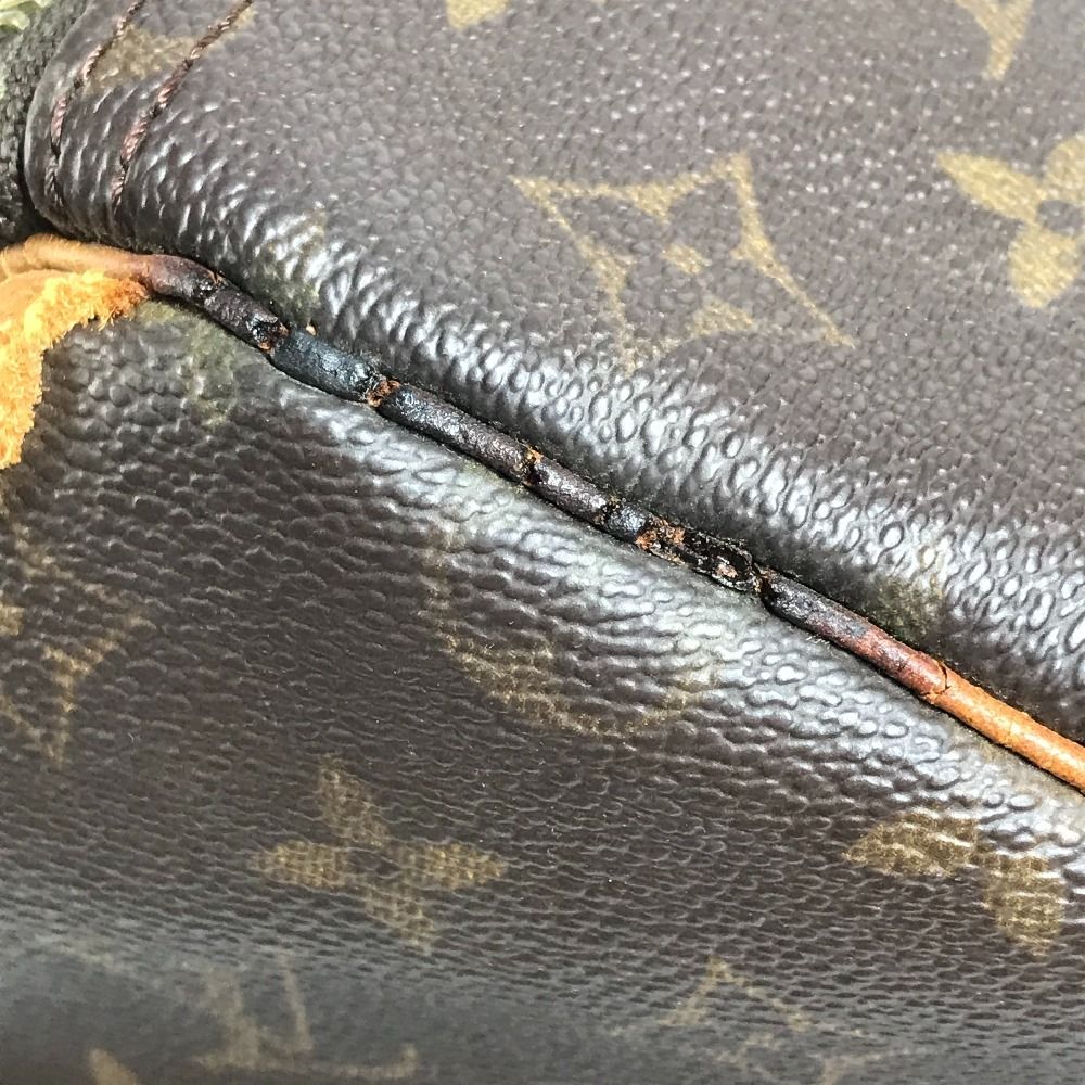 Louis Vuitton Boston Bag Keepall 50 Monogram Canvas Brown — view 5
