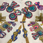 Hermes Scarf Carre 90 Silk White — view 9