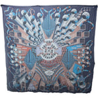 Hermes Scarf Carre 140 Silk Blue