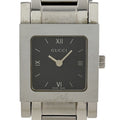 Gucci Breath Watch Square SS Quartz Black